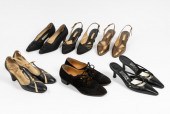 SIX PAIRS OF DESIGNER SHOEScom