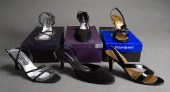 SIX PAIRS PUMPS AND SANDALS (S
