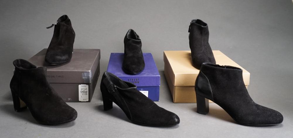 SIX PAIRS WOMEN'S BOOTIES (STUART