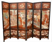 SIX PANEL CHINESE DOUBLE SIDED