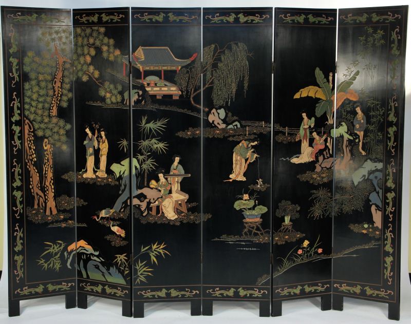 Six Panel Chinese Screen20th