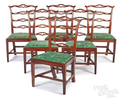 SIX PENNSYLVANIA FEDERAL MAHOGANY
