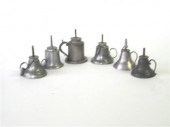 Six pewter camphene sparking l