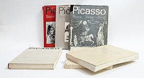 SIX PICASSO CATALOQUE RAISIONNE