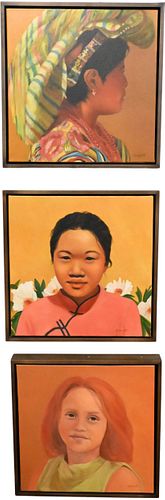 SIX PIECE ART LOT FROM JOYCE