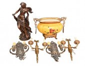 SIX PIECE ASSORTED GROUP, TO I
