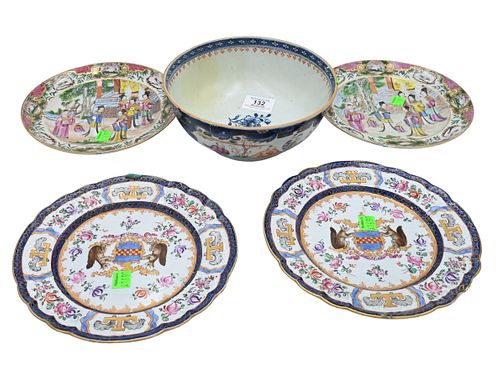 SIX PIECE CHINESE EXPORT GROUPSix