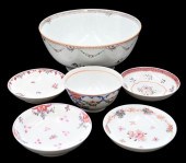 SIX PIECE CHINESE EXPORT PORCE