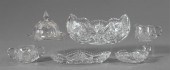 Six-Piece Collection of Cut Gl
