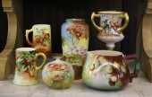 Six-Piece Collection of Hand-P