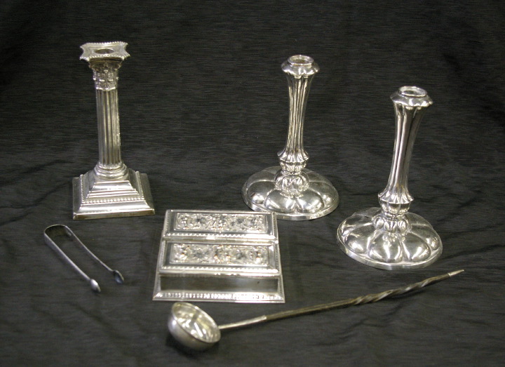 Six-Piece Collection of Silver, 