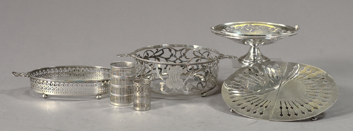 Six-Piece Collection of Silver