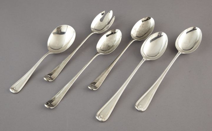 Six-Piece Collection of Silverplate