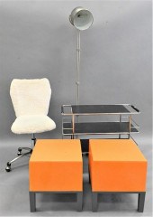 SIX PIECE CONTEMPORARY/MID-CEN