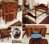 SIX-PIECE FEDERAL STYLE MAHOGA