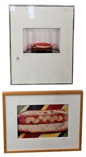 SIX PIECE FRAMED ART LOTSix Pi