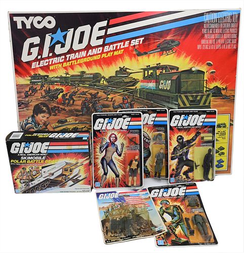 SIX PIECE GI JOE MEMORABILIA LOTSix