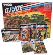 SIX PIECE GI JOE MEMORABILIA L