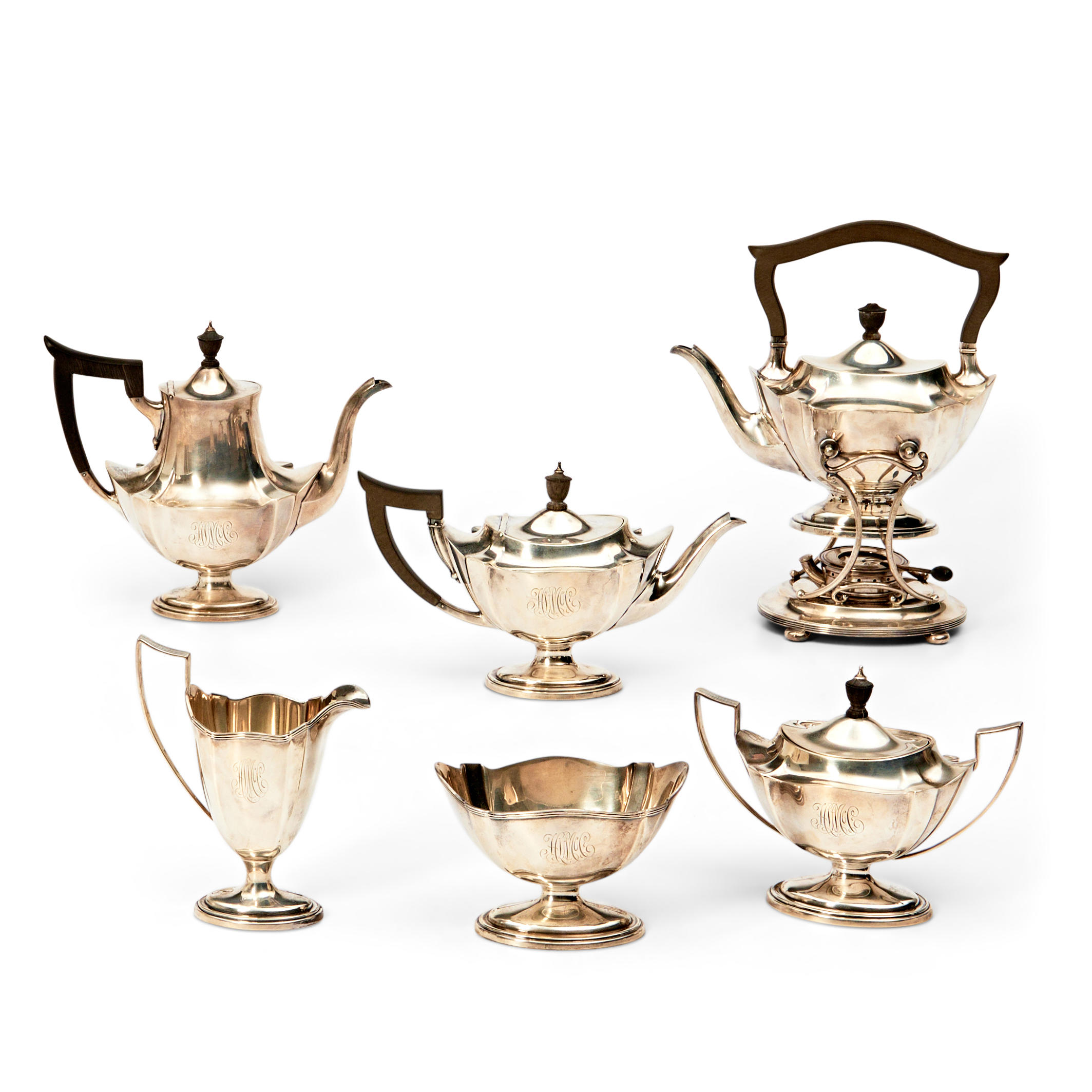 SIX-PIECE GORHAM "PLYMOUTH PATTERN"