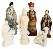 SIX PIECE GROUP OF CHINESE CER