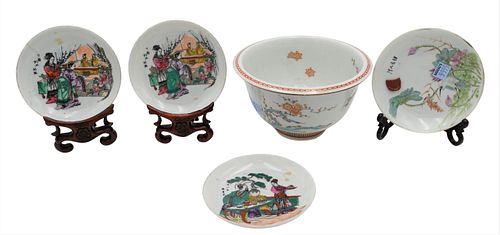 SIX PIECE GROUP OF CHINESE