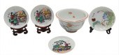 SIX PIECE GROUP OF CHINESE POR