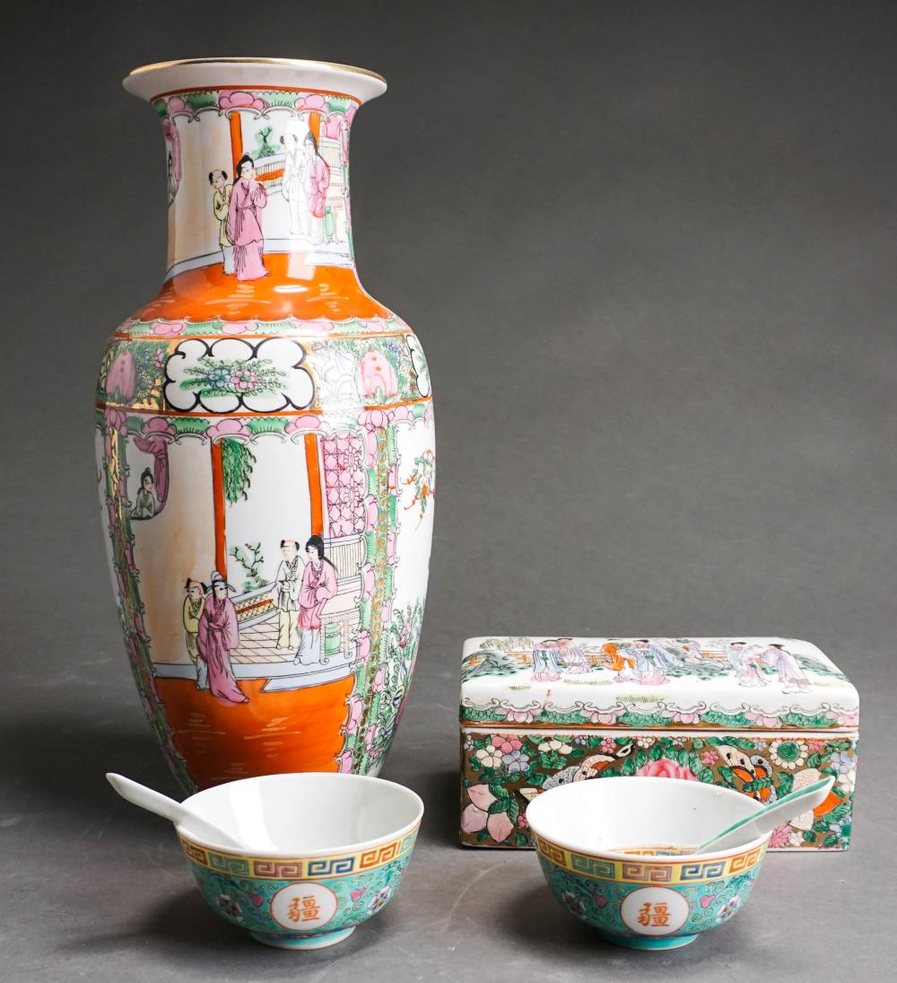 SIX-PIECE GROUP OF CHINESE
