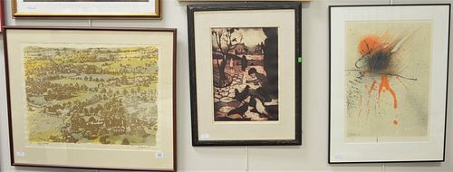 SIX PIECE GROUP OF CONTEMPORARY