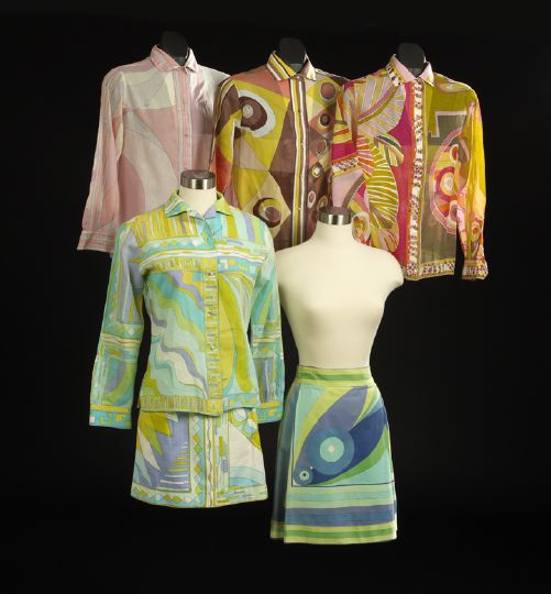 Six-Piece Group of Pucci Clothing,