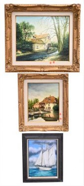 SIX PIECE GROUPING OF ARTWORKS