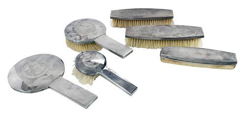 SIX PIECE JEAN PUIFORCAT CASED
