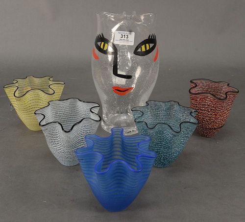 SIX PIECE KOSTA BODA ULRICA