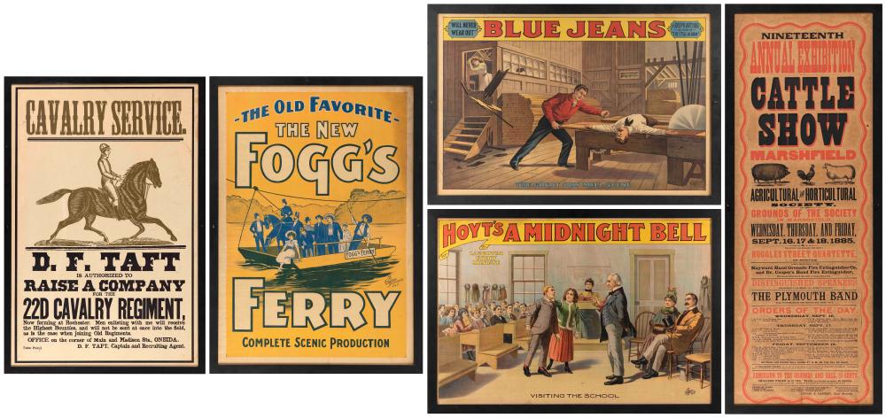 SIX PIECE LOT INCL. FOUR THEATER