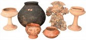 SIX PIECE LOT OF PRE-COLUMBIAN
