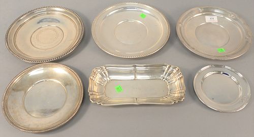 SIX-PIECE LOT TO INCLUDE STERLING