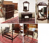 SIX-PIECE MAHOGANY QUEEN ANNE