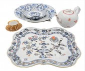SIX PIECE MEISSEN GROUPSix Pie