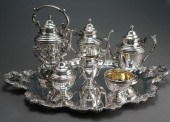 SIX-PIECE ROGERS & BROS. SILVE