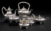 Six-Piece Sterling Silver Coff