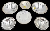 SIX PIECE STERLING SILVER GROU