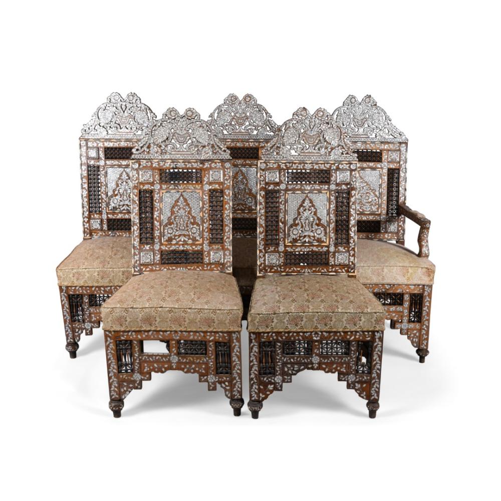 SIX-PIECE SUITE OF SYRIAN MOTHER OF