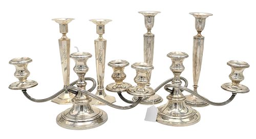 SIX PIECE WEIGHTED SILVER LOTSix