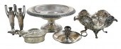 SIX PIECES CONTINENTAL SILVER