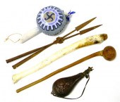 Six pieces including: usik  In