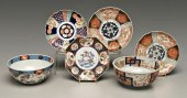 Six pieces Japanese Imari porc