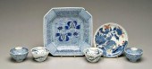 Six pieces Japanese porcelain,