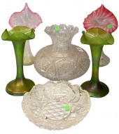 SIX PIECES OF CRYSTAL GROUPSix