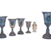 Six Pieces of Judaica Silver
I