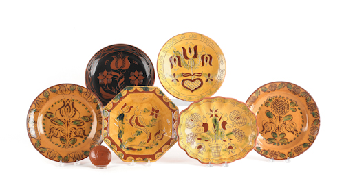 Six pieces of Lester Breininger