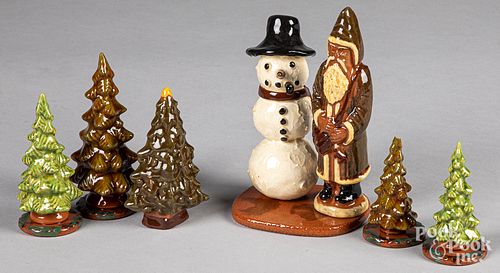 SIX PIECES OF LESTER BREININGER
